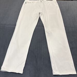 AG Adriano Goldschmied The Everett Slim Straight Pants - Men's 42x32 Light Beige